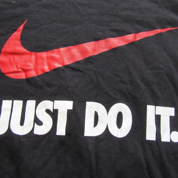 Nike Just Do It T Shirt Sz L Bred - Picture 2 of 4